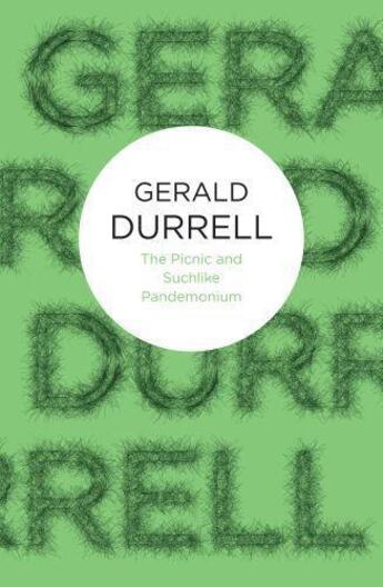 Couverture du livre « Picnic and Suchlike Pandemonium » de Gerald Durrell aux éditions Macmillan Bello Digital