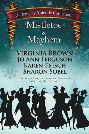 Couverture du livre « Mistletoe & mayhem » de Brown Virginia aux éditions Bellebooks