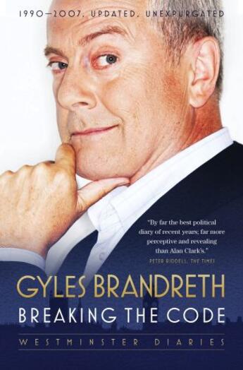 Couverture du livre « Breaking the Code » de Gyles Brandreth aux éditions Biteback Publishing