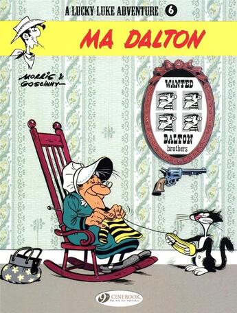 Couverture du livre « Lucky Luke t.6 ; Ma Dalton » de Rene Goscinny et Morris aux éditions Cinebook