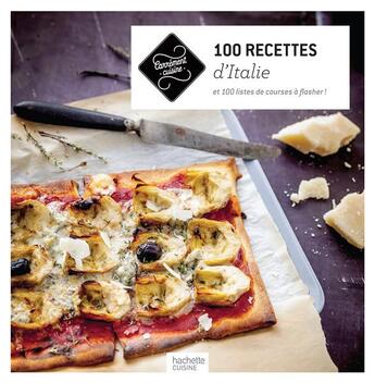 Couverture du livre « 100 recettes d'Italie » de  aux éditions Hachette Pratique