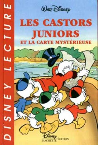 Couverture du livre « Les castors juniors et la carte mysterieuse » de Disney aux éditions Disney Hachette