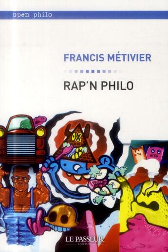 Couverture du livre « Rap'n philo » de Francis Metivier aux éditions Le Passeur