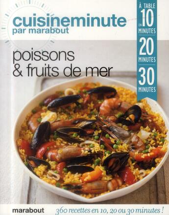 Couverture du livre « Poissons et fruits de mer » de Emma Lewis aux éditions Marabout