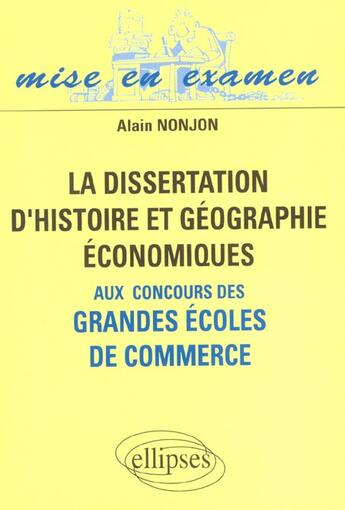 Couverture du livre « =>nouv.ed.9782729823429/nondi2 » de Nonjon aux éditions Ellipses