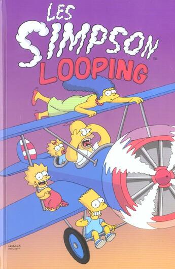 Couverture du livre « Les Simpson comics t.5 : looping » de Matt Groening aux éditions Panini