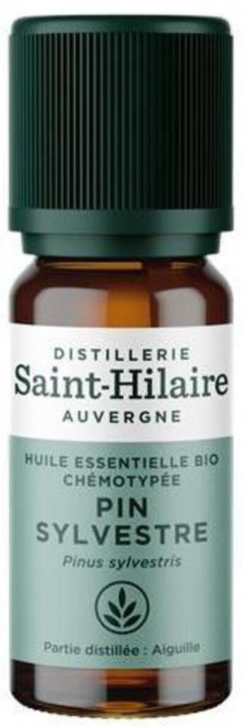 Couverture du livre « Huile essentielle pin sylvestre bio 10 ml » de  aux éditions Dg-exodif