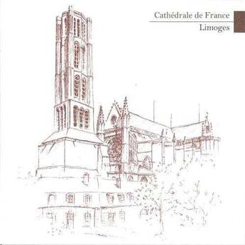 Couverture du livre « Lot de 5 cartes cathedrale de france - limoges » de  aux éditions Satisfecit