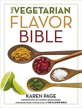 Couverture du livre « The vegetarian flavor bible /anglais » de Page Karen aux éditions Little Brown Usa