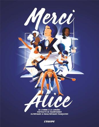 Couverture du livre « Merci Alice » de Fondation Alice Milliat aux éditions Solar