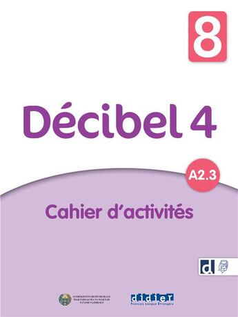 Couverture du livre « DECIBEL 4 - Cahier - Ouzbékistan » de Butzbach Michele aux éditions Didier