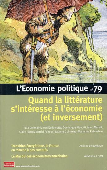 Couverture du livre « L'economie politique n79 » de  aux éditions Alternatives Economiques