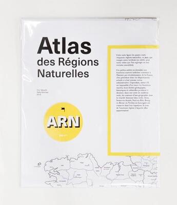 Couverture du livre « Atlas des regions naturelles - la carte /francais » de Tabuchi Eric/Monnier aux éditions Poursuite