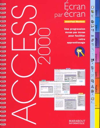 Couverture du livre « Access 2000 » de Jean-Pierre Mesters aux éditions Marabout