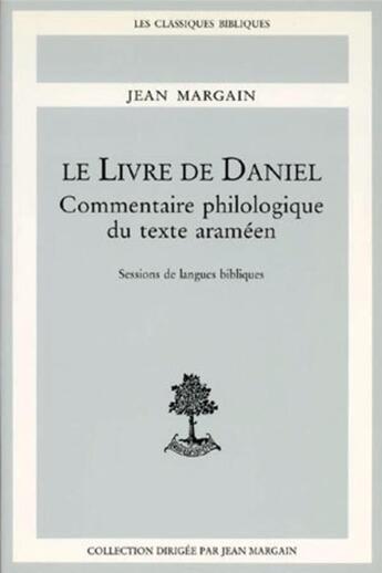 Couverture du livre « Le livre de Daniel » de Margain Jean aux éditions Beauchesne