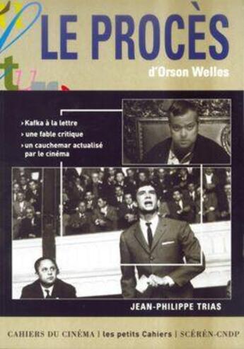 Couverture du livre « Le proces d'Orson Welles » de Jean-Philippe Trias aux éditions Cahiers Du Cinema