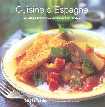 Couverture du livre « Cuisine D'Espagne » de Linda Tubby aux éditions Soline