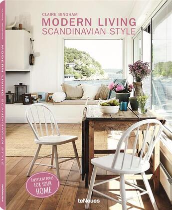Couverture du livre « Modern living ; scandinavian style » de Bingham Claire aux éditions Teneues - Livre