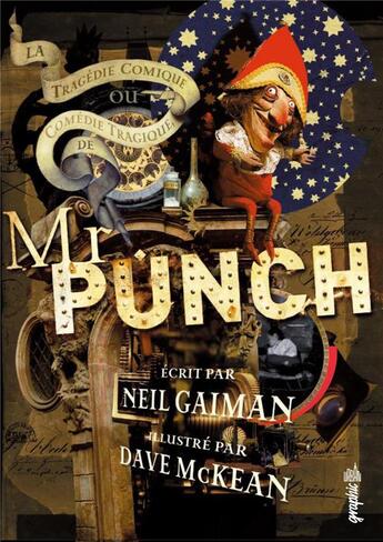 Couverture du livre « La tragédie comique ou comédie tragique de Mr. Punch » de Neil Gaiman et Dave Mckean aux éditions Urban Comics