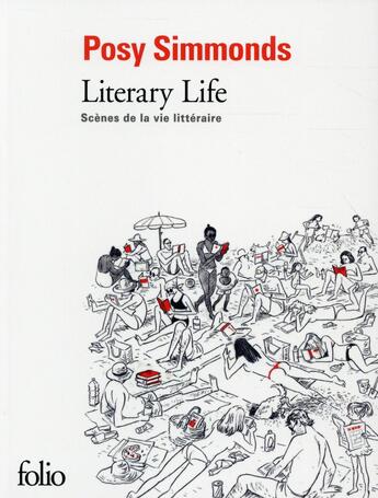 Couverture du livre « Literary Life ; scènes de la vie littéraire » de Posy Simmonds aux éditions Folio