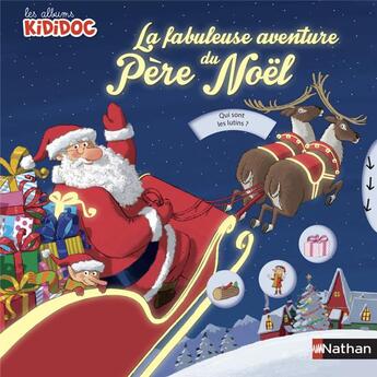 Couverture du livre « La fabumeuse aventure du père Noël » de Anne-Sophie Baumann et Eric Gaste aux éditions Nathan