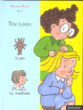 Couverture du livre « Tete A Poux » de Beatrice Rouer aux éditions Nathan