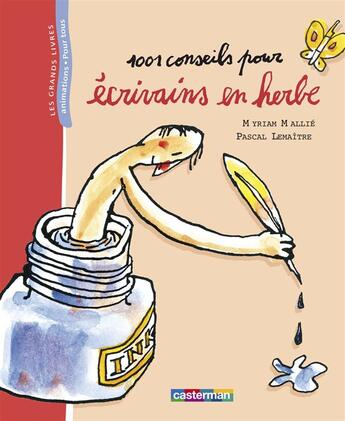 Couverture du livre « 1001 conseils pour ecrivains en herbe » de Mallie/Mertens aux éditions Casterman