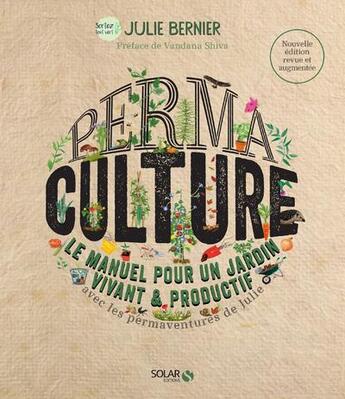 Couverture du livre « Permaculture » de Julie Bernier aux éditions Solar