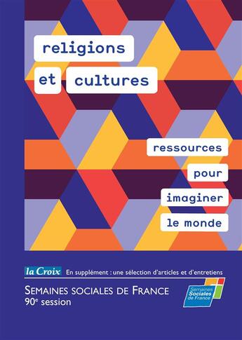 Couverture du livre « Religions et cultures : ressources pour imaginer le monde » de  aux éditions Books On Demand