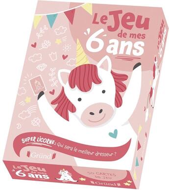 Couverture du livre « Le jeu de mes 6 ans » de Aurore Meyer aux éditions Grund