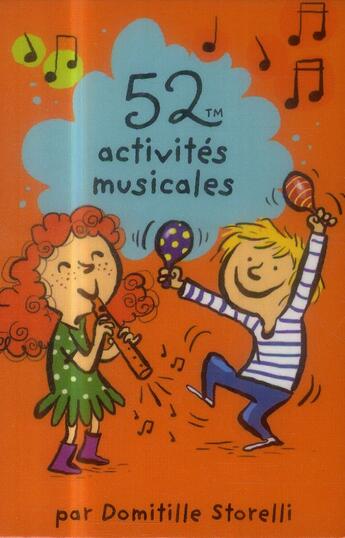 Couverture du livre « 52 activités musicales » de  aux éditions Editions 365