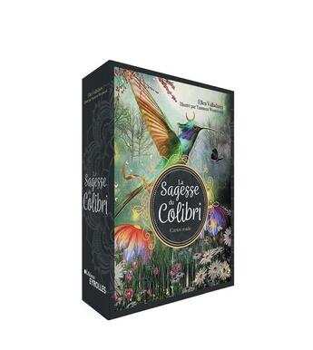 Couverture du livre « La sagesse du colibri : cartes oracle » de Ellen Valladares et Yasmeen Westwood aux éditions Eyrolles