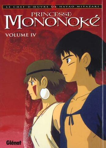 Couverture du livre « Princesse mononoké Tome 4 » de Hayao Miyazaki aux éditions Glenat