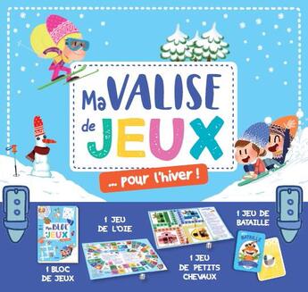 Couverture du livre « Ma valise de jeux pour l'hiver » de  aux éditions Philippe Auzou