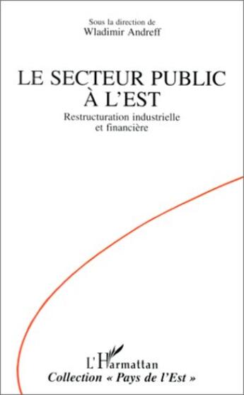 Couverture du livre « Le secteur public à l'est ; restructuration industrielle et financière » de Wladimir Andreff aux éditions L'harmattan