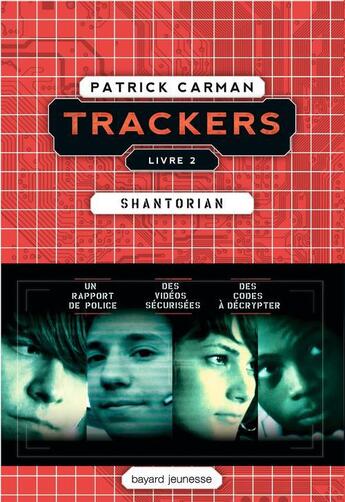 Couverture du livre « Trackers t.2 ; shantorian » de Patrick Carman aux éditions Bayard Jeunesse