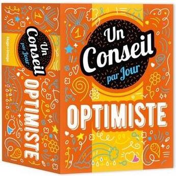 Couverture du livre « Un conseil optimiste par jour (édition 2022) » de  aux éditions Hugo Image