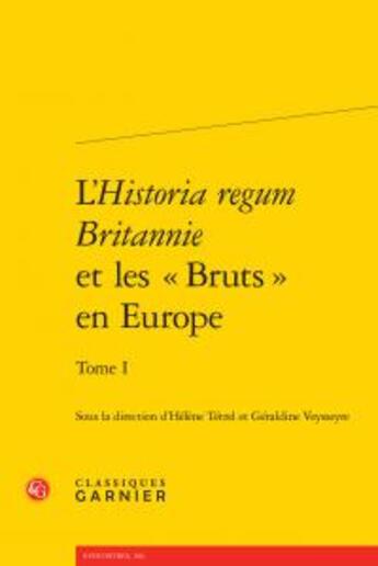 Couverture du livre « L'historia regum Britannie et les 