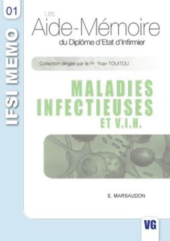 Couverture du livre « Maladies infectieuses & VIH » de Eric Marsaudon aux éditions Vernazobres Grego