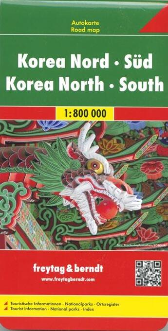 Couverture du livre « Korea nord -sud » de  aux éditions Freytag Und Berndt