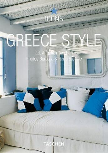 Couverture du livre « Greece style » de Barbara Stoeltie aux éditions Taschen