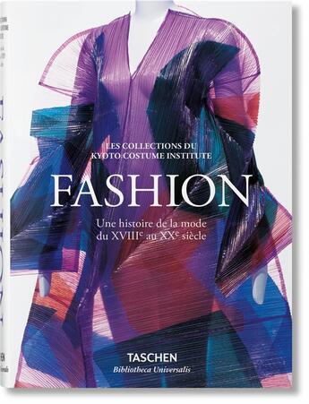 Couverture du livre « Fashion history » de  aux éditions Taschen