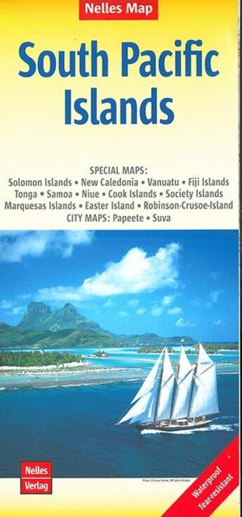 Couverture du livre « South pacific islands » de  aux éditions Nelles