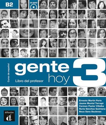 Couverture du livre « GENTE HOY ; 3 ; espagnol ; libro del professor » de  aux éditions La Maison Des Langues