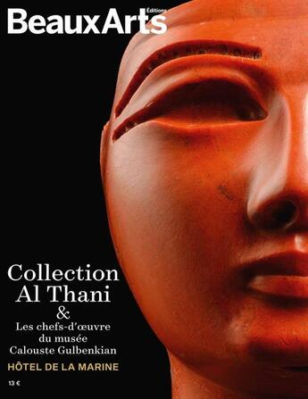 Couverture du livre « La collection al thani - hotel de la marine » de  aux éditions Beaux Arts Editions