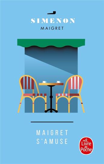 Couverture du livre « Maigret s'amuse » de Georges Simenon aux éditions Le Livre De Poche