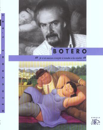 Couverture du livre « Botéro » de  aux éditions Cercle D'art