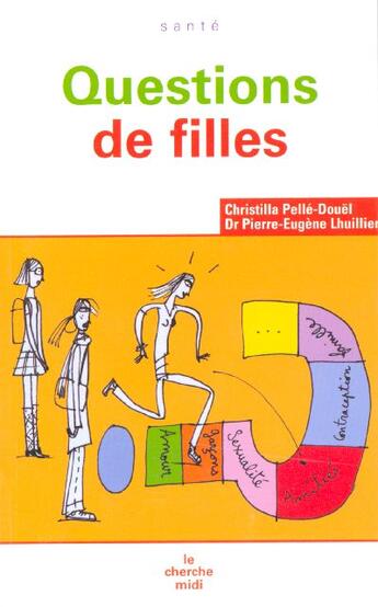 Couverture du livre « Questions de filles » de Christilla Pelle-Douel et Pierre-Eugene Lhuillier aux éditions Cherche Midi