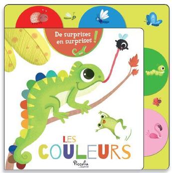 Couverture du livre « De surprises en surprises/les couleurs » de Angela Sbandelli aux éditions Piccolia