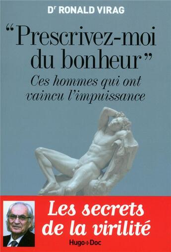 Couverture du livre « Prescrivez-moi du bonheur » de Virag Ronald aux éditions Hugo Document